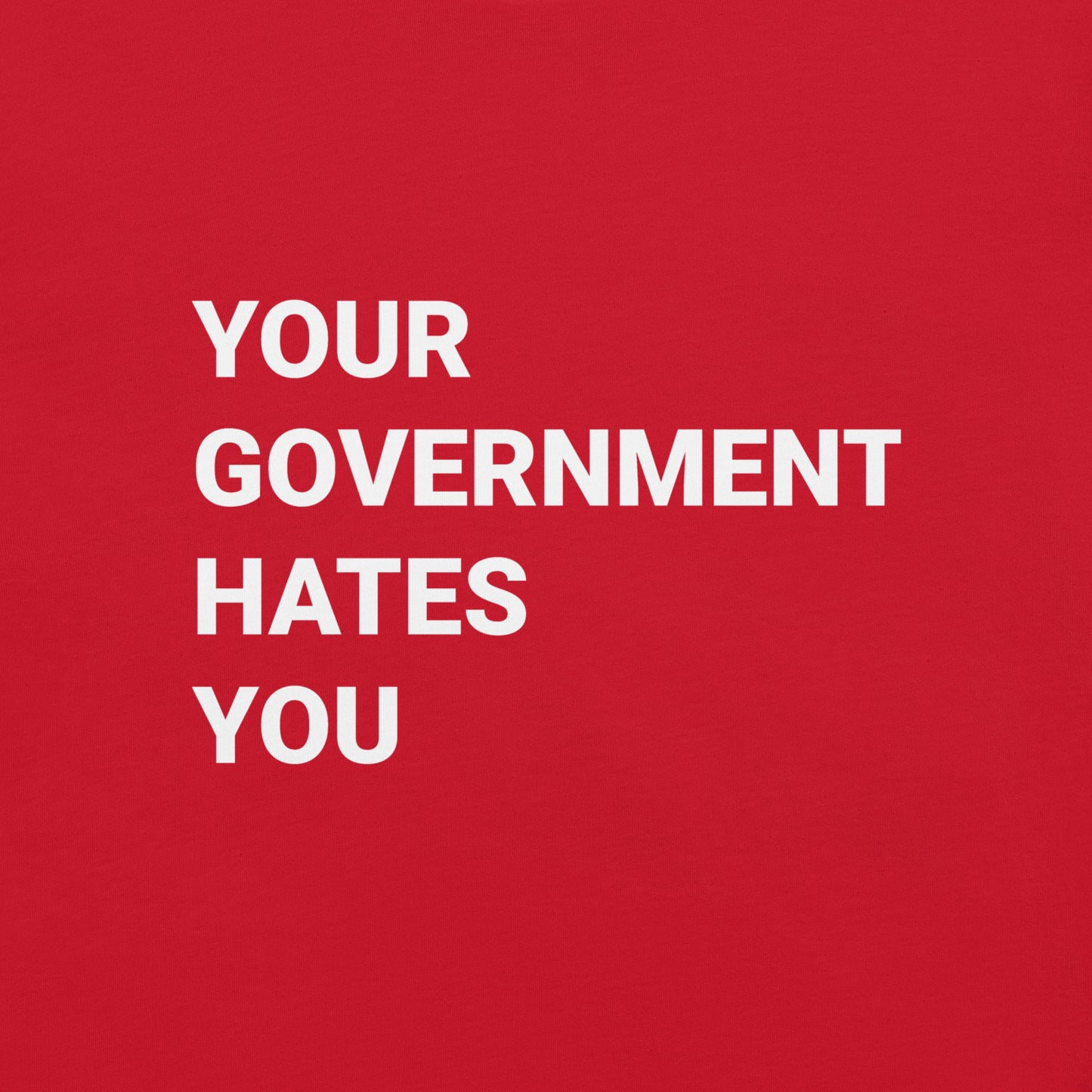Your Government Hates You
