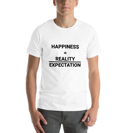 Happiness = Reality / Expectation